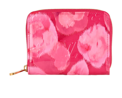 Louis Vuitton Ikat Zippy Coin Purse, Patent, Pink, TS0173 (2013), DB, 3*